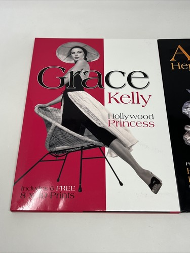 Audrey Hepburn & Grace Kelly Hollywood Legend to Style Icon 6 FREE 8x10 Prints - Picture 2 of 9