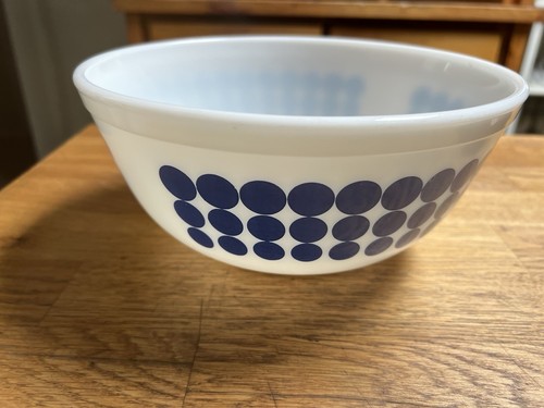 Bellissimo PYREX blu a pois 403 (2 1/2 qt.) Dolce! - Foto 14 di 15