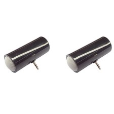 2X Speaker 3.5mm Portable Speaker Amplified Speaker Plug and Play for6715
