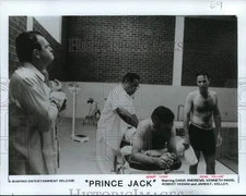 1954 Press Photo Scene from "Prince Jack" with Actor Robert Hogan as JFK