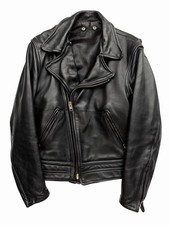 1950’s Style Leather Man Heavy Cowhide CHP Cal Leather Jacket