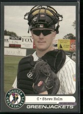 Steve Holm 2005 Augusts Green Jackets Team Set Card