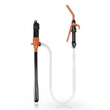 Battery Operated Gas Transfer Pump with Nozzle 3FT Hose Fuel Water