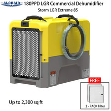 Alorair Storm Lgr Extreme 180ppd Commercial Dehumidifier Wpump 5-year Warranty
