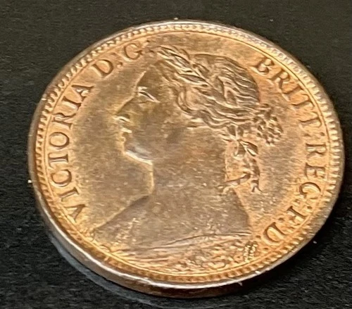 1884 Victoria Farthing — photo from the most recent tracked eBay sale