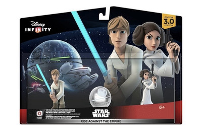 Disney Infinity 3.0 Edition Star Wars Rise Against the Empire Playset, Luke&Leia