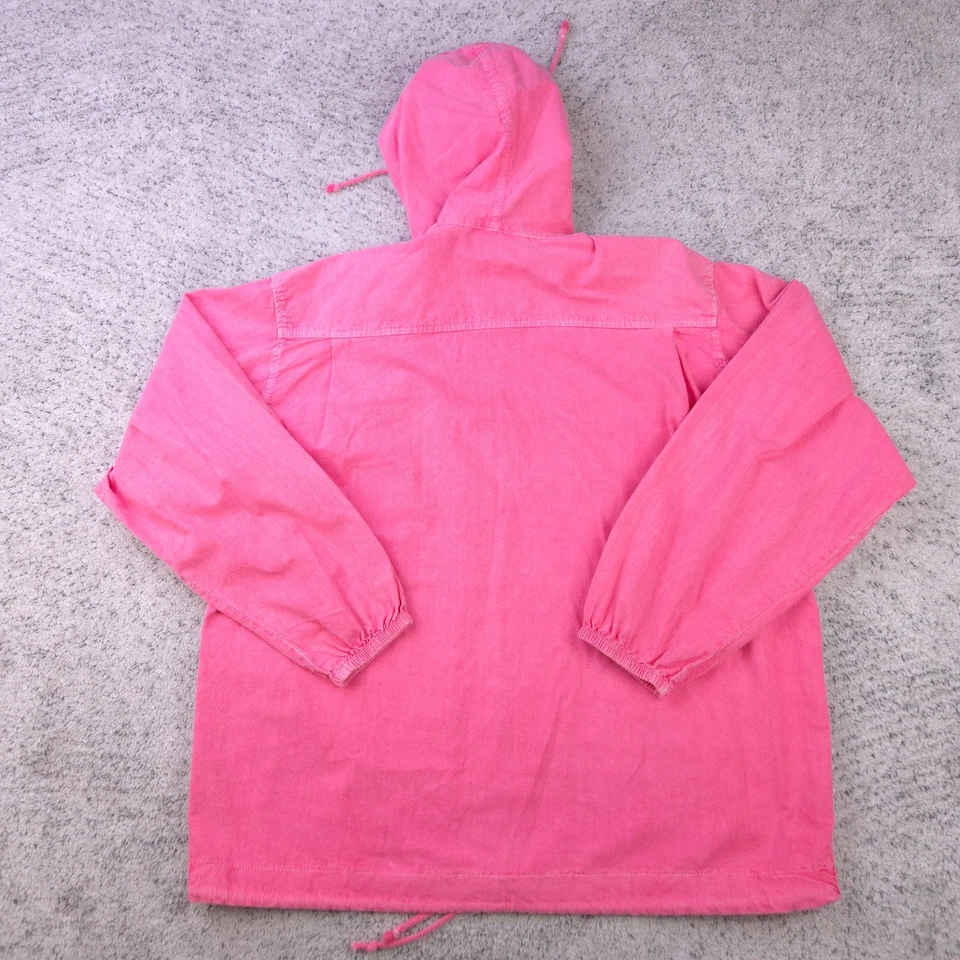 Chaqueta Fresh Produce Mujer Pequeña Gran Tamaño Playa Con Capucha Retro Cremallera Completa Pez Rosa Foto 2 de 4