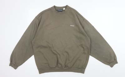 Reebok Pullover Sweatshirt Herren grün M