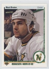 1990-91 Upper Deck Neal Broten #48 0bg9