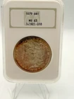 1879 Morgan Silver Dollar NGC MS 63