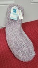 2 Pairs MUK LUKS Women's Cabin Socks Slippers Shea Butter L/XL  Faux Shearling  — photo 2