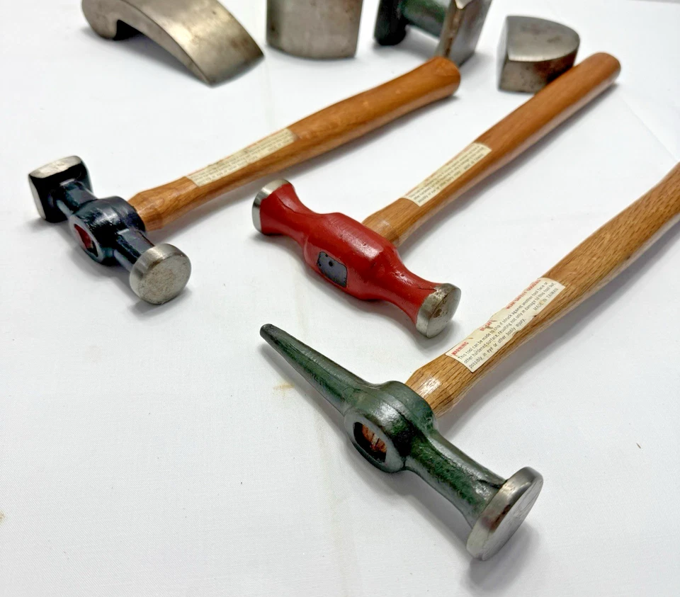 Kit de guardabarros de carrocería automática Rockford de 7 piezas HAU-75P talón hongo carretilla martillos de cuerpo Foto 4 de 4