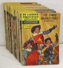 Lot Of 30 CLASSICS ILLUSTRATED Comics Golden Silver Age Gilberton