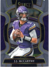 2025 Panini Select #63 J.J. McCarthy Vikings