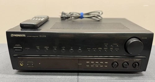 Vintage Pioneer SX-253R Stereo Receiver Phono, LD With Remote Works!!