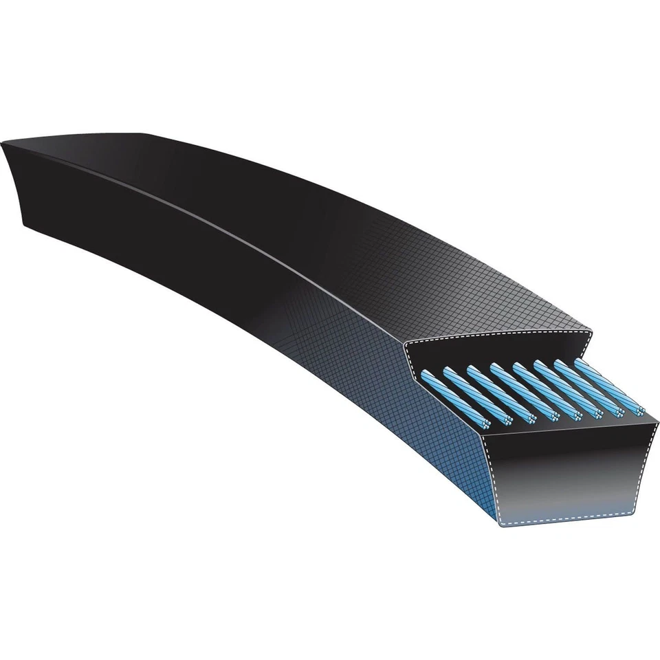 Correa en V Gates 2340 Truflex FHP baja potencia para 63 Toyopet Toyota Tiara Foto 3 de 4