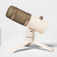 Heyday Desktop Microphone Condenser Mic Streaming Podcast Recording Mac PC New