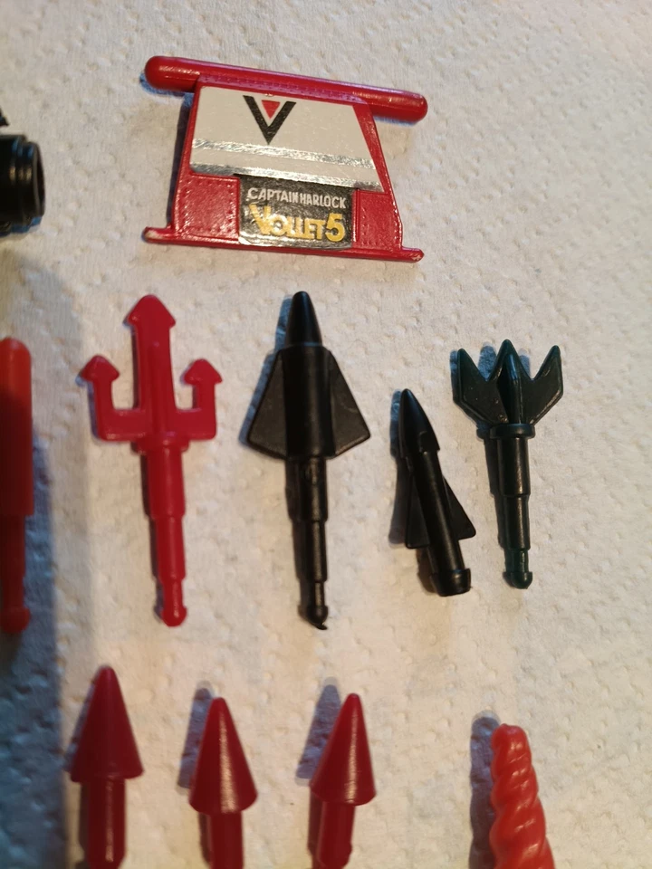 21 Pezzi Missili Ecc Ufo Goldrake Voltron Daltanius Ga37 Popy Mattel Ceppiratti - Immagine 4 di 4