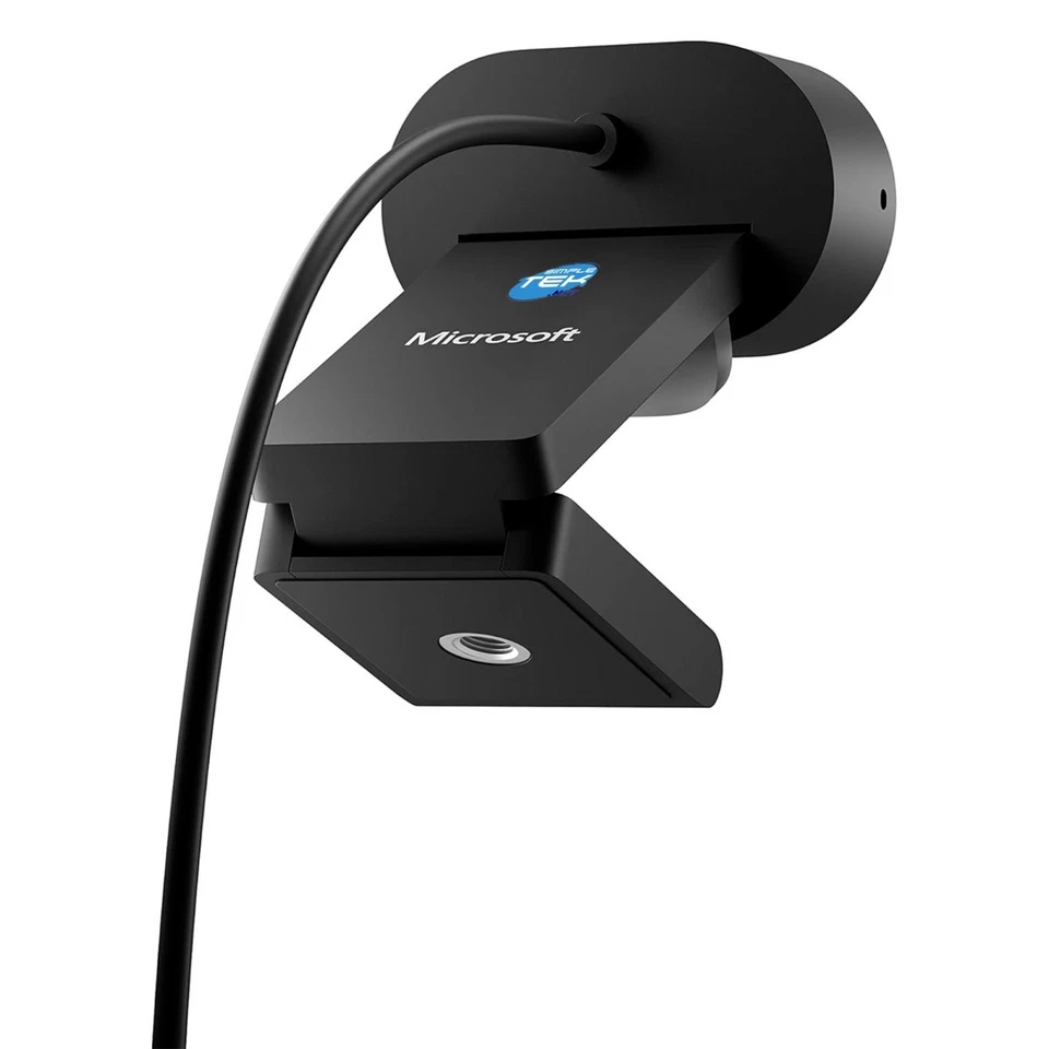 Microsoft 1987 Moderne Webcam USB Full HD 1080p Videokamera Datenschutzfilter - Bild 3 von 4