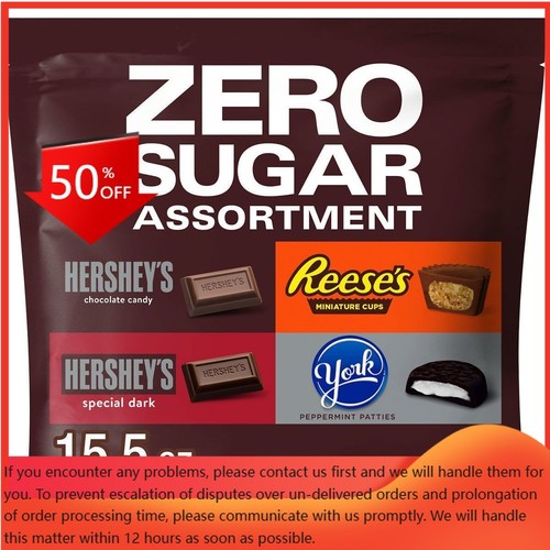 Hershey's Zero Sugar Assorted Bag Candy - 15.5oz