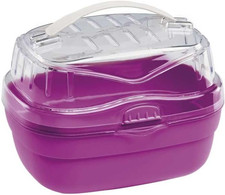 Small Hamster and Other Rodent Carrier ALADINO Travel Cage for Small Animals Rod