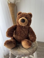 AURORA Plush Teddy Bear Brown 11" Stuffed Animal 2021 soft snuggly bear