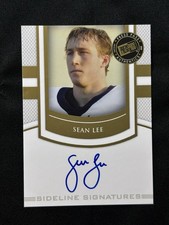 2010 Press Pass Rc Sideline Signatures Sean Lee Auto Penn State Nittany Lions