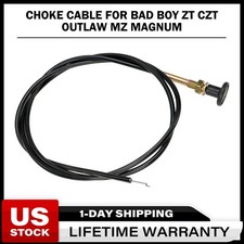 For Bad Boy ZT, CZT, Outlaw, MZ Magnum Fit Choke Cable 054-8017-00