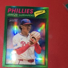 Topps 2026 Heritage Jesus Luzardo Philadelphia Phillies #168 /99 Baseball Card