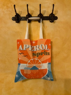 ISV Multifunktionstasche, Aperol Spritz, mehrfarbig, Canvas, neu