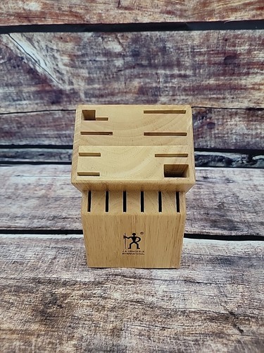 J.A. Henckels International Statement 14 Slot Blonde Wood Knife Block 13550-200 - Picture 1 of 7
