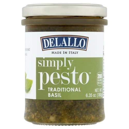 Salsa pesto de albahaca gourmet 635 onzas ingredientes naturales queso italiano