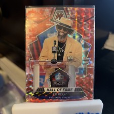 2024 Panini Mosaic - Hall of Fame Ed Reed #293 Camo Pink Mosaic Prizm