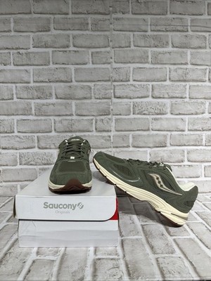 Saucony Grid Jazz 9 Olive/Off White S70898-1 Men s Sneakers Sz 12 New In Box