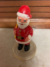 Vintage Celluloid Santa Candy Container 1930's B9