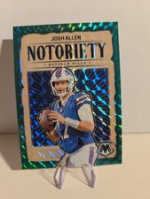 2024 Panini Mosaic - Notoriety Josh Allen #4 ...