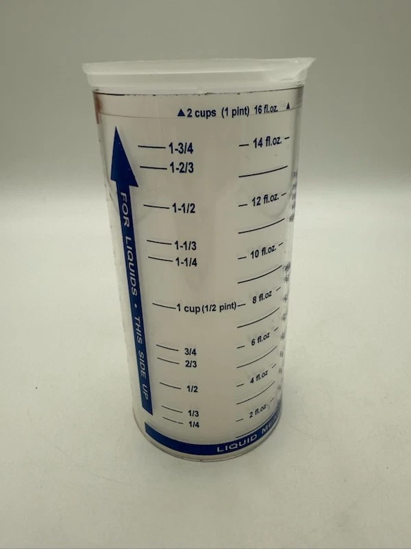 Pampered Chef Measure-All 2 Cup Measuring Cup Dry & Liquid Ingredients - Image 3 of 4