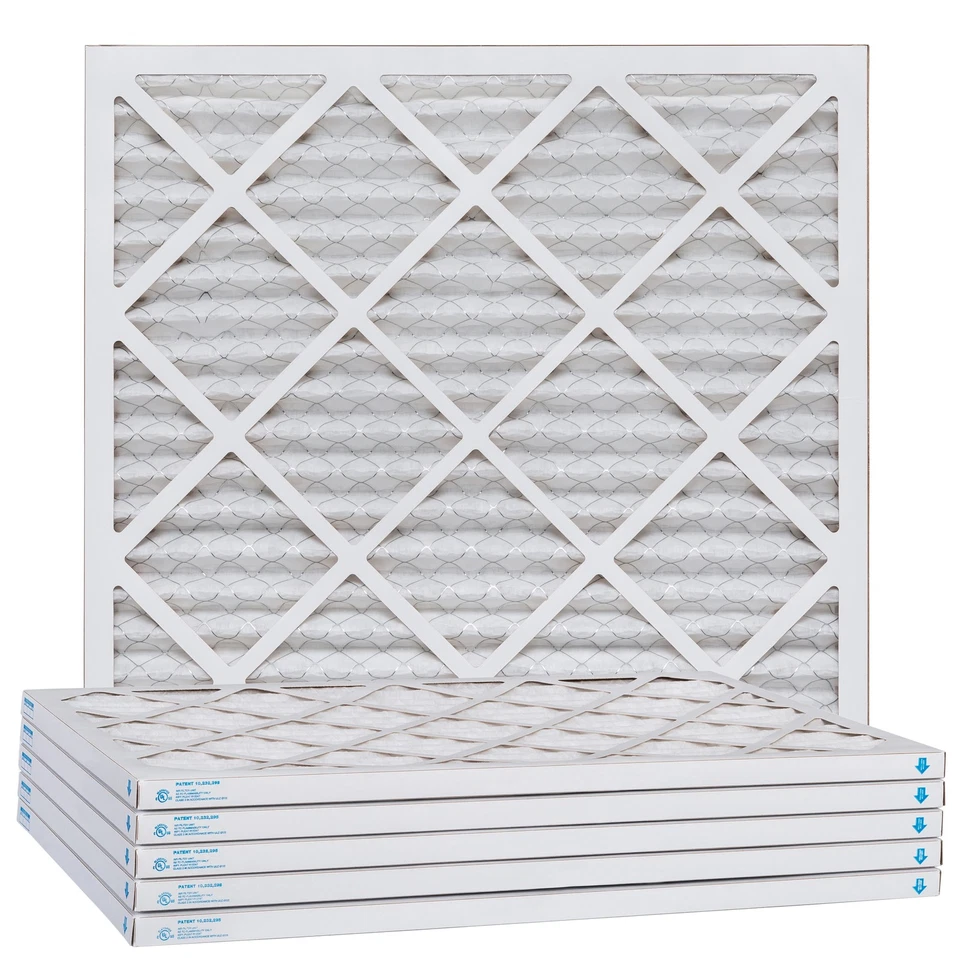 Aerostar 21 1/4x21 1/4x1 MERV  8, Pleated Air Filter, 21 1/4 x 21 1/4 x 1, 6PK - Image 3 of 4