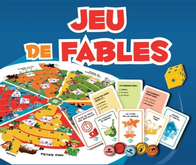 Jeu de fables. Gamebox mit 132 Karten, Spielplan + Download | Deutsch | Spiel