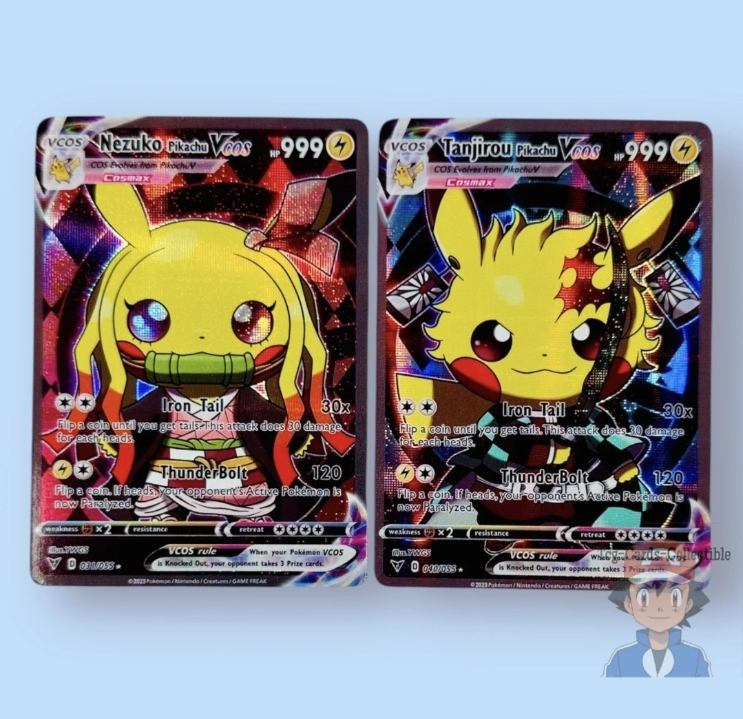 demon slayer pokemon cards Pokemon Demon Slayer GX