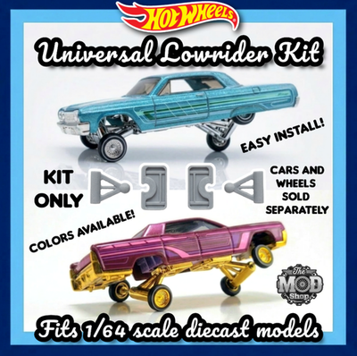#ad Universal 1 64 Scale Lowrider Kit 3D Printed Hot Wheels M2 Greenlight amp; MORE $45.00