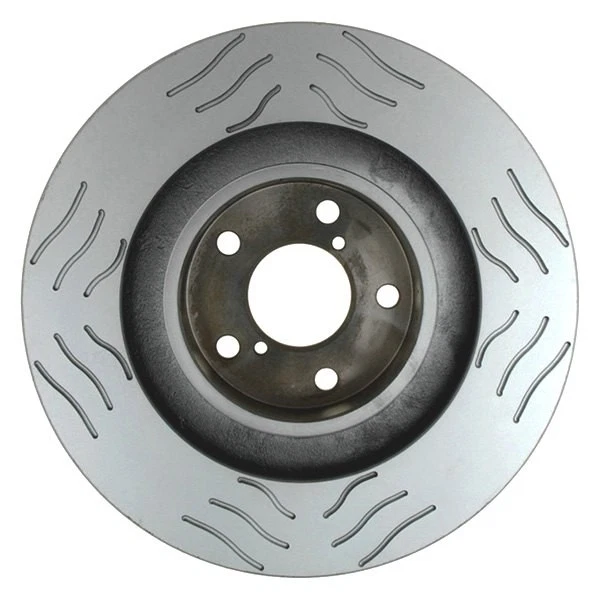 For Subaru Impreza 02-07 ACDelco Gold Slotted 1-Piece Front Brake Rotor - Imagem 4 de 4