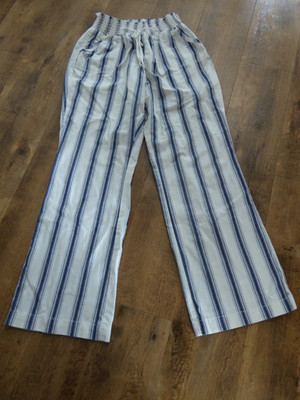 Hose, Haremshose  von Ci Sono in blau/weiß gestreift, Gr.XL