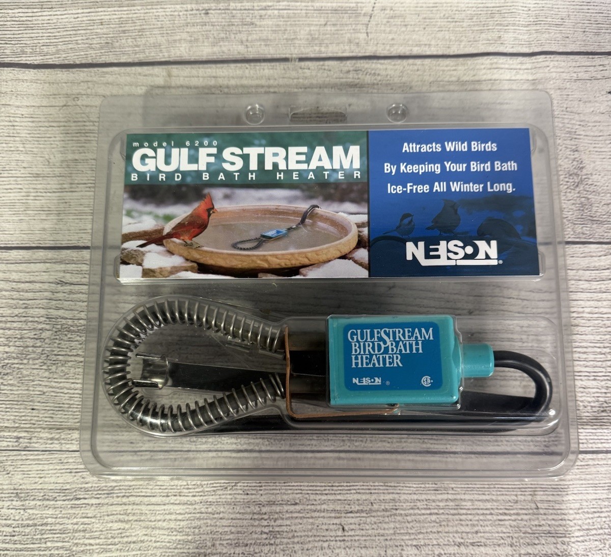 GulfStream Bird Bath Heater Model 6200 Auto Temperature Control New