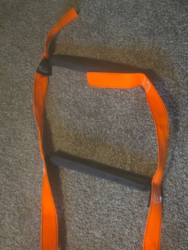 9.8' Portable Emergency Fire Escape Rope Ladder 