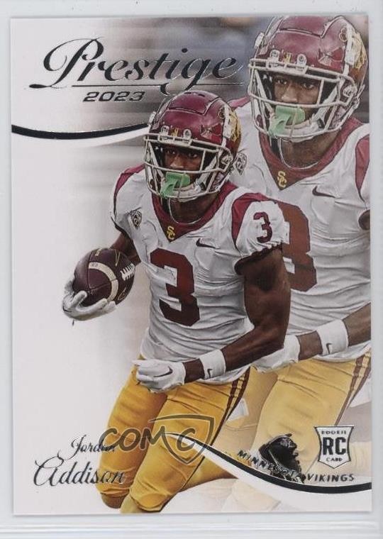 2023 Panini Prestige Rookies Jordan Addison #352 Rookie RC 15ik