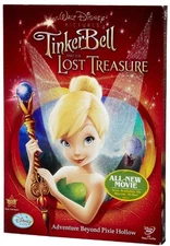 Tinker Bell and the Lost Treasure - DVD - GOOD