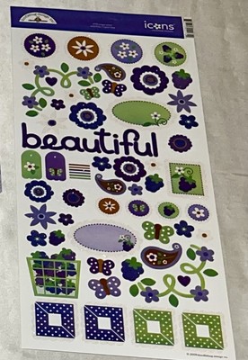 HTF Doodlebug Sugar Plum Scrapbooking Collection