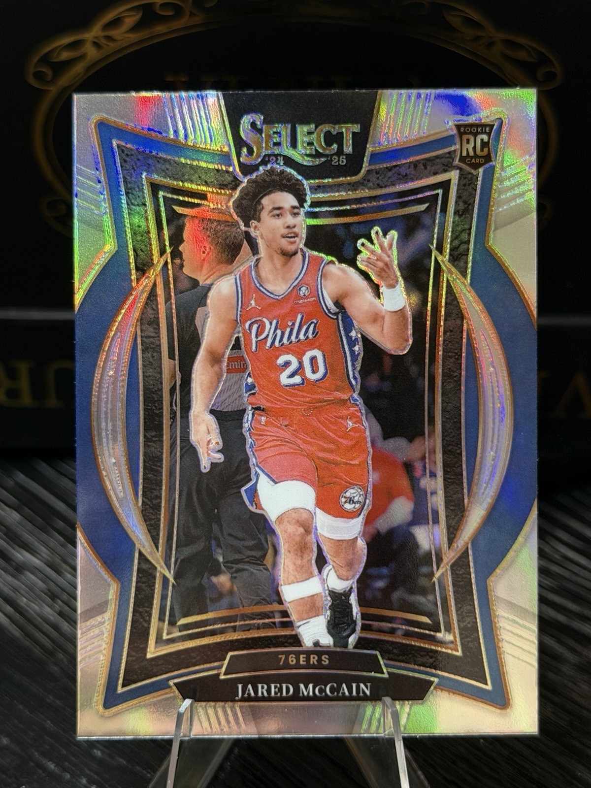 2024-25 Panini Select - Concourse Jared McCain #82 Silver Prizm (RC)