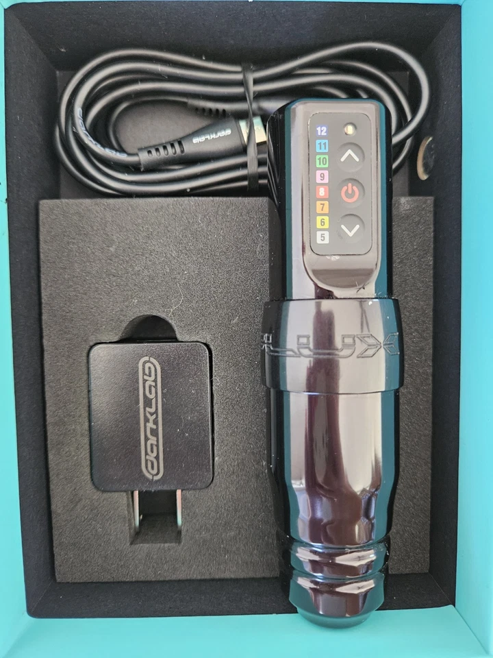 Fk Irons / Microbeau Spektra Flux 无线纹身机 黑色 — 第 3/4 张图片